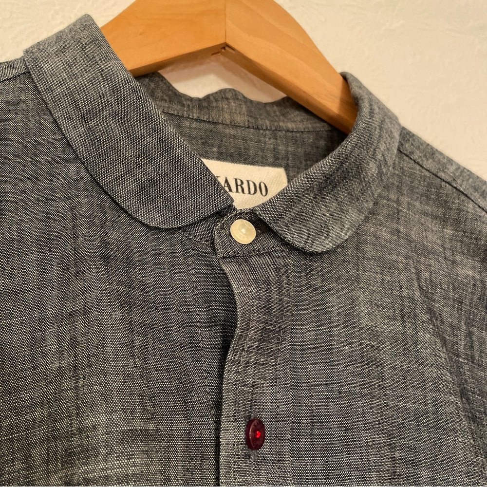 KARDO Men's Denim Button Down, Size L